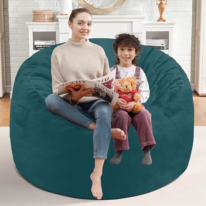 3FT Bean Bag Chair, Comfy Bean Bag Chairs - Image 2