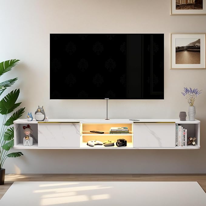 Pmnianhua LED Floating TV Stand - Image 5