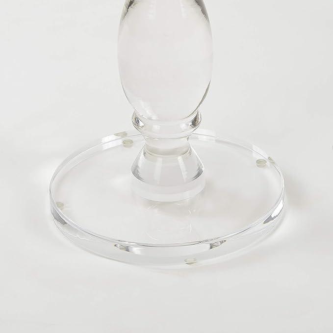 LIKENOW Acrylic End Table, Acrylic Side Table, Modern Nightstand - Image 5