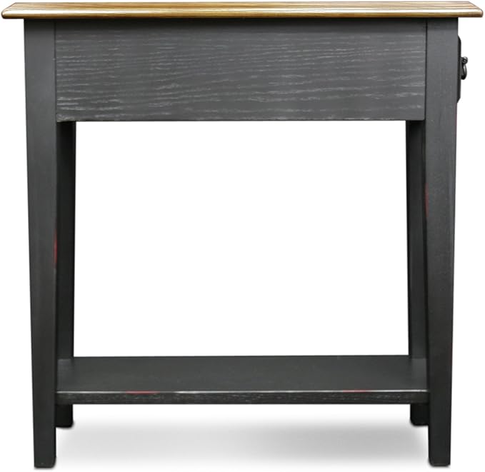 Haven Ridge Narrow Solid Wood Side Table - Image 4
