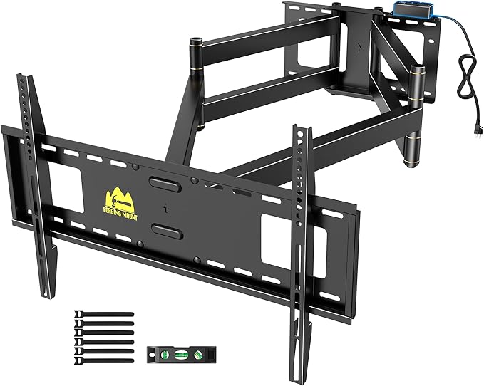 FORGING MOUNT Long Reach TV Wall Bracket Mount Swivel Tilt Full Motion TV by FORGINGMOUNT