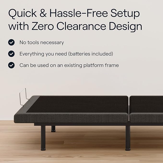 Nectar Full Adjustable Base and 12” Mattress - Image 5