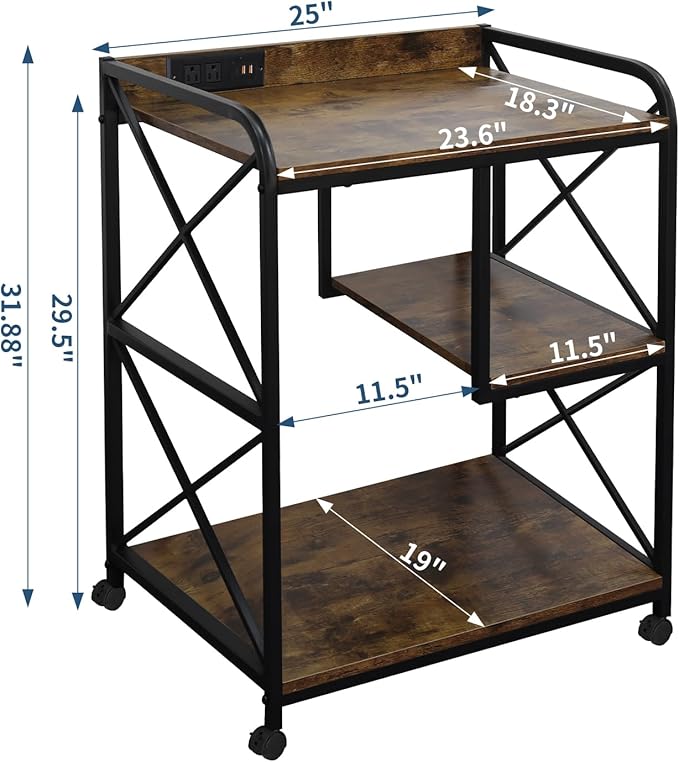 Printer Stand, Printer Table - Image 3