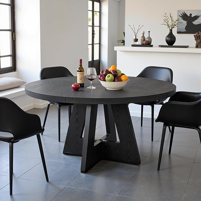 NicBex 47-Inch Round Dining Table - Image 6