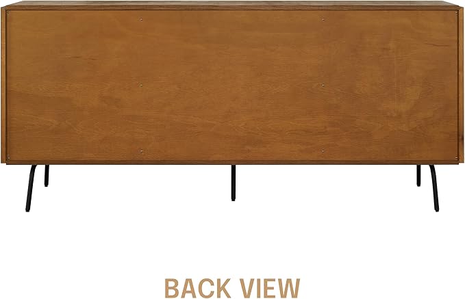 NTC MOSSIC Sideboard with 2 Doors and 3 Drawers, Buffet Cabinet with Natural - Image 5