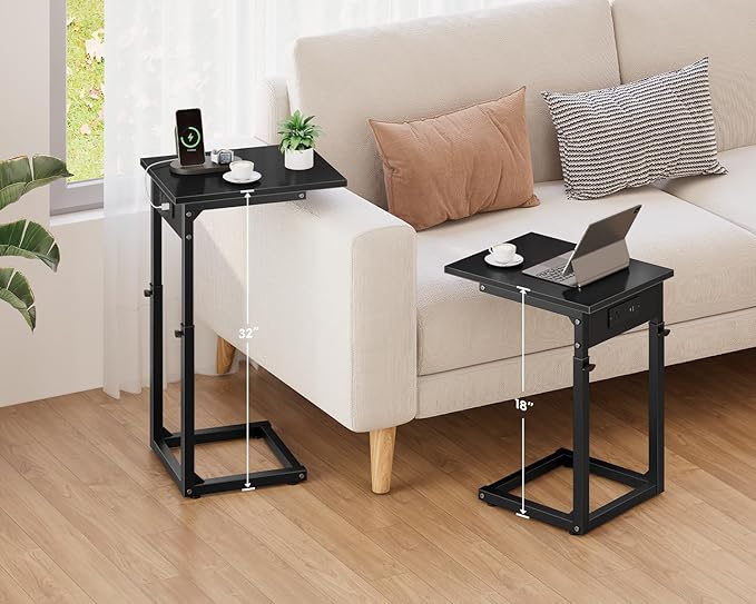 Vagusicc C Shaped End Table - Image 4