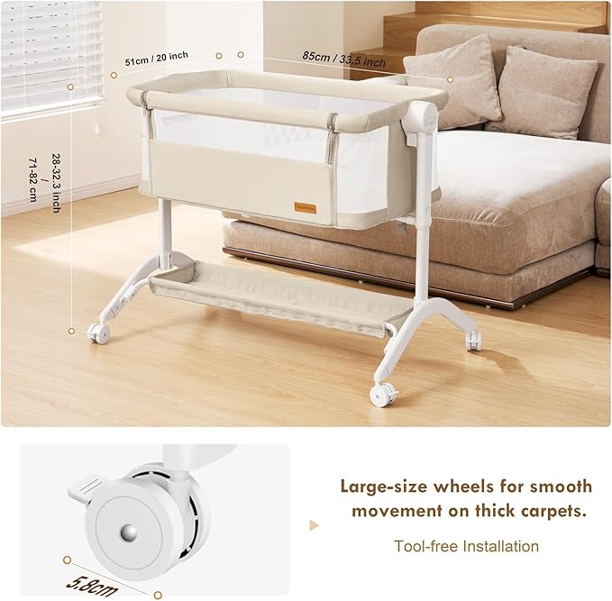 Bassinet Bedside Sleeper - Image 8