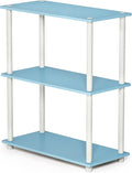 Furinno Turn-N-Tube 3-Tier Compact Multipurpose Shelf Display Rack, Light by Furinno-FitsYourSpaceFitsYourBudget