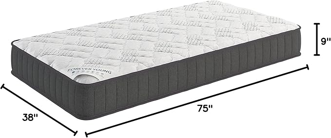 Ottomanson Twin 9" Hybrid Mattress - Image 2