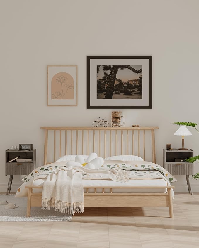 Nightstand, Modern Bedside Table - Image 6