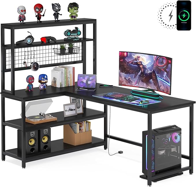 Tribesigns 55" Large Computer Desk - Image 8