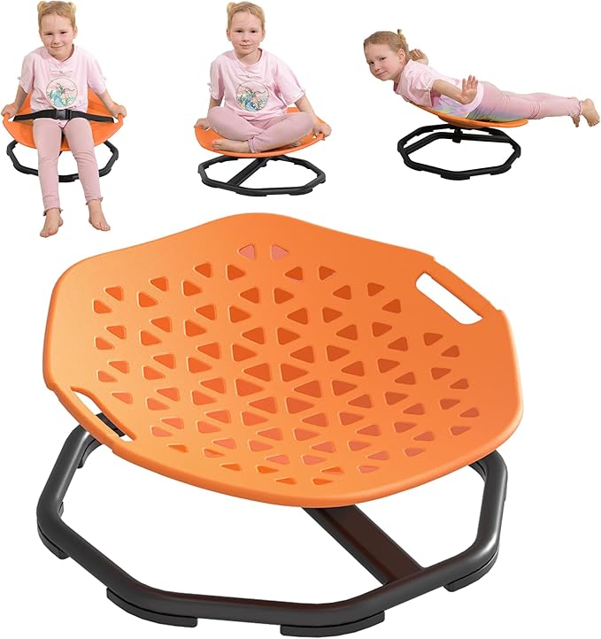 Sensory Spinning Chair for Autistic Kids, Upgraded Swivel Chair for Kids by Unknown