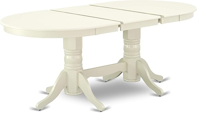 East West Furniture VAVA7-LWH-C 7 Piece Modern Dining Table Set Consist of an - Image 5