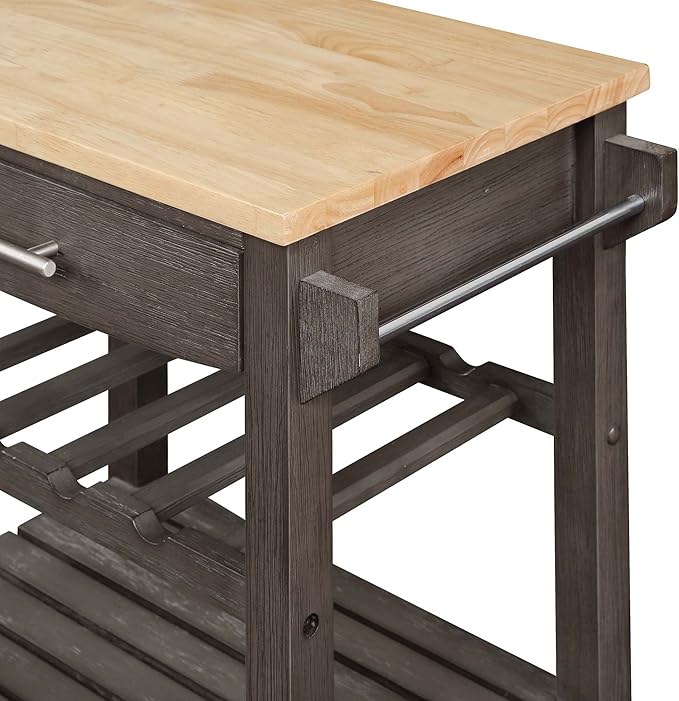 Convenience Concepts Ellaine 4 Tier Kitchen Cart - Image 5