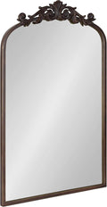 Kate and Laurel Arendahl Traditional Arch Mirror, 19 x 30.75, Antique Bronze by KateandLaurel