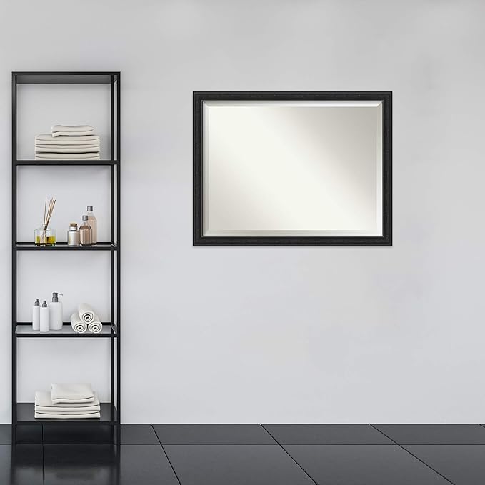Amanti Art Black Bathroom Mirror - Image 6