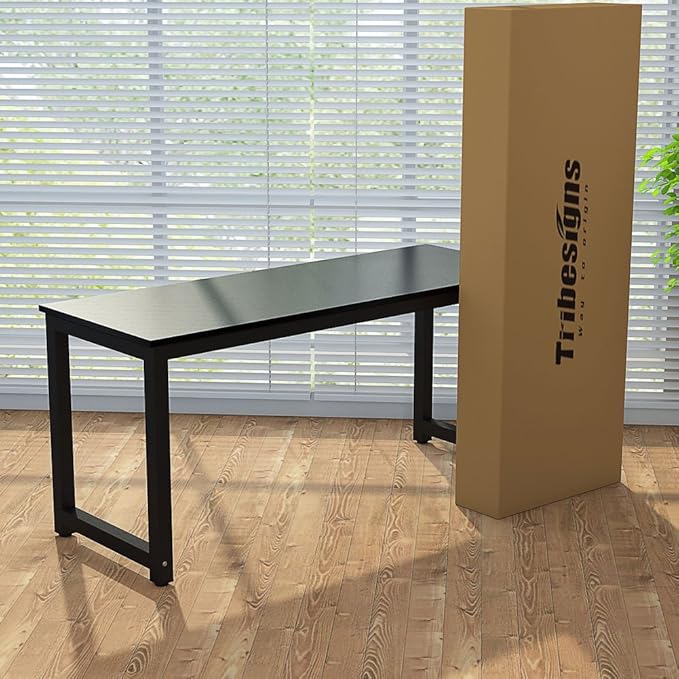 Tribesigns Computer Desk, 47 inch Modern Simple Office Desk Computer Table - Image 8