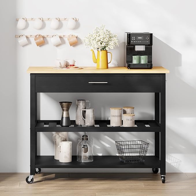 Shintenchi Kitchen Island Cart - Image 2