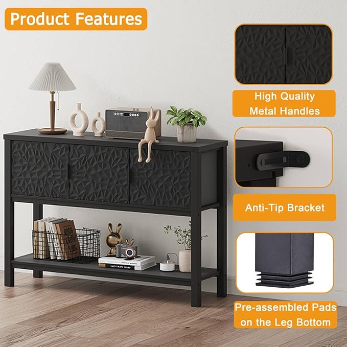 FATORRI Console Sofa Table, Entryway Table - Image 5