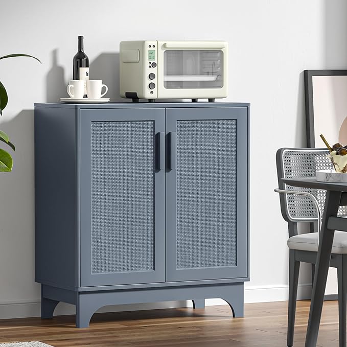 Rattan Cabinet, Sideboard Storage Cabinet - Image 7