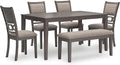 Signature Design by Ashley Wrenning Modern Diamond Patterned Dining Table by SignatureDesignbyAshley