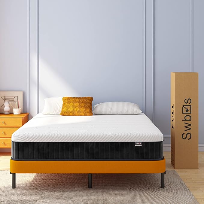 Queen Mattress 12 Inch, Hybrid Mattress Queen Size, Bed Matress in a Box - Image 5