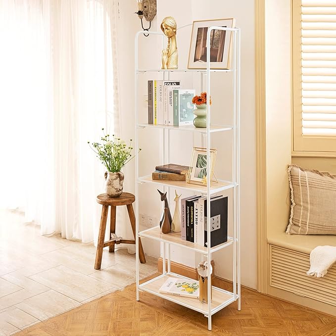 Crofy No Assembly Folding Bookshelf - Image 7