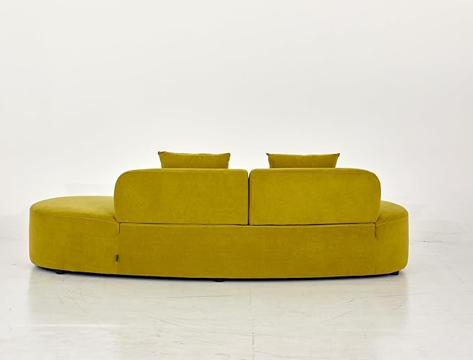 Container Furniture Direct 90" Curved Sofa - Image 6