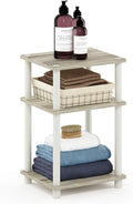Furinno Just 3-Tier Turn-N-Tube End Table / Side Table / Night Stand / Bedside by Furinno-FitsYourSpaceFitsYourBudget