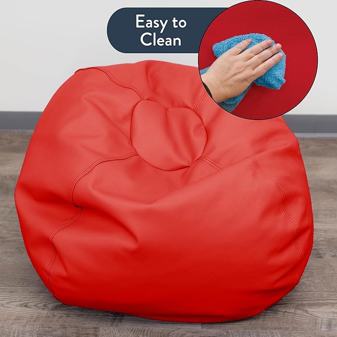 Children's Factory-CF610-007 35" Kids Bean Bag Chairs, Flexible Seating - Image 6