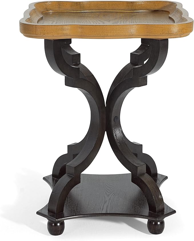 Christopher Knight Home Eudora 25" Small End Table, Hourglass Design Accent - Image 4