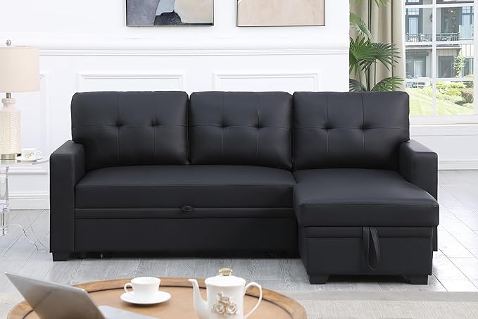 Devion Furniture Philly 4-in-1 Convertible L Shaped Couch - Image 4