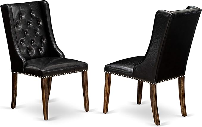 East West Furniture X777FO749-7 7 Piece Dining Room Furniture Set Consist of a - Image 4