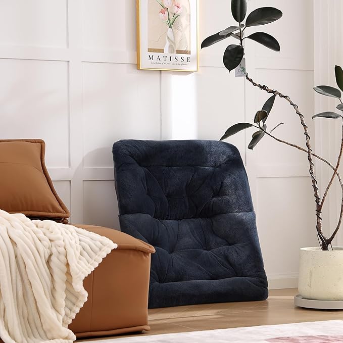 Comfy Folded Chair, Soft Faux Fur Oversized Folding Chair, Flexible Lounge Lazy - Image 7