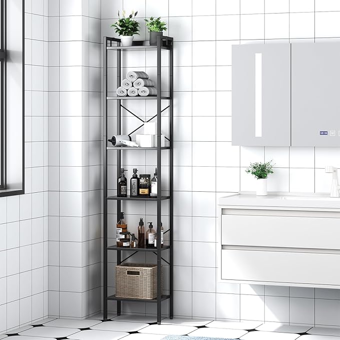 5 Tier Bookshelf, Bookcase - Image 7