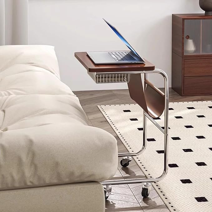 C-Shaped End Table, Sofa Side Table - Image 6
