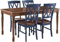 Crosley Furniture Shelby 5-Piece Traditional Dining Table Set by CrosleyFurniture