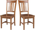 IC INTERNATIONAL CONCEPTS Set of Two San Remo SplatBack Dining Chairs, by InternationalConcepts