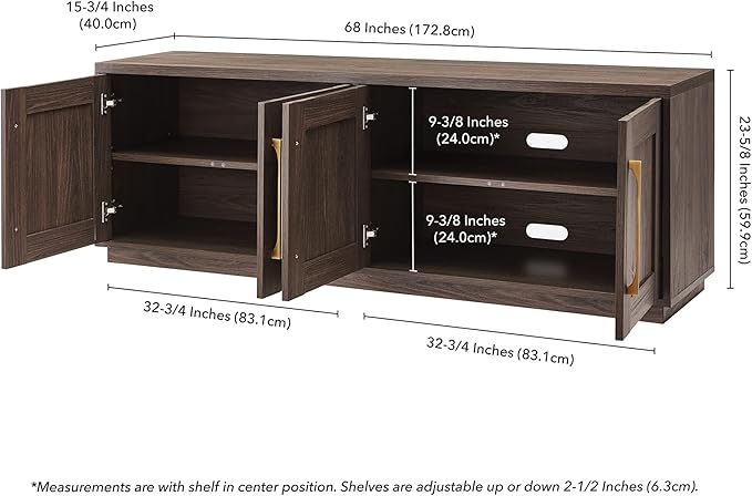 Henn&Hart Tillman Rectangular TV Stand - Image 11