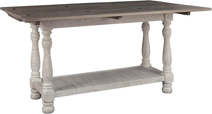 Signature Design by Ashley Havalance Farmhouse Sofa Table, Flip Top Design - Image 4