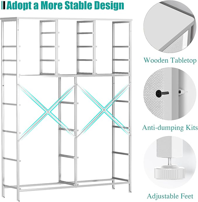 Large Dresser for Bedroom with 18 Drawers, Tall Fabric Storage Cabinet - Image 4