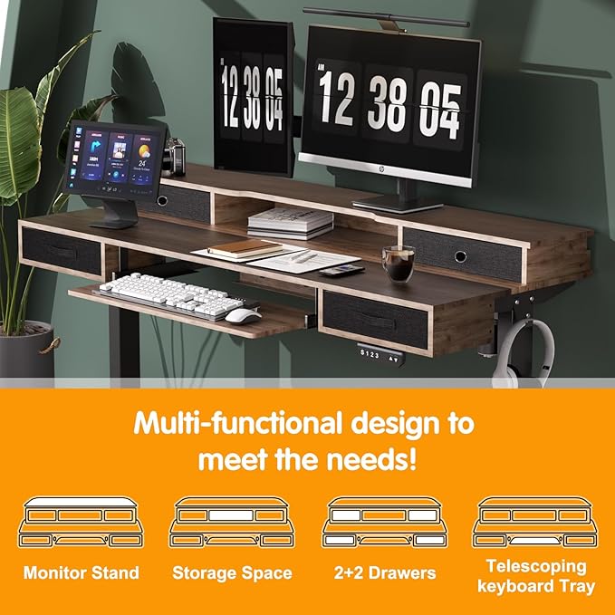 Electric Standing Desk, Adjustable Desk - Image 5