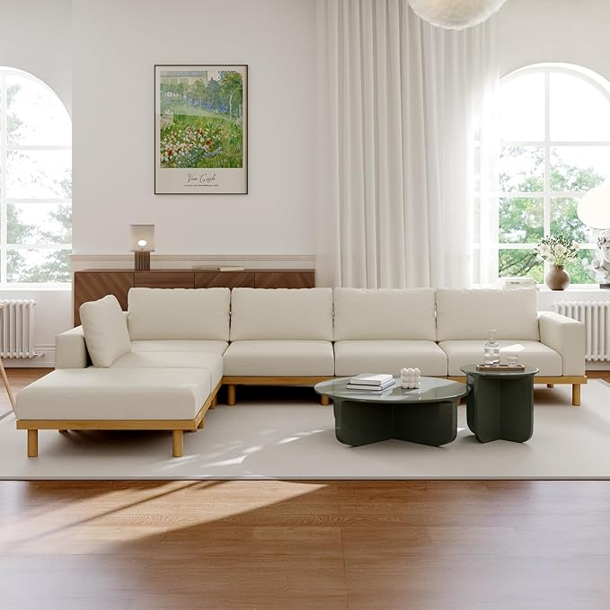 Acanva Minimalist Modular Sectional Sofa - Image 2
