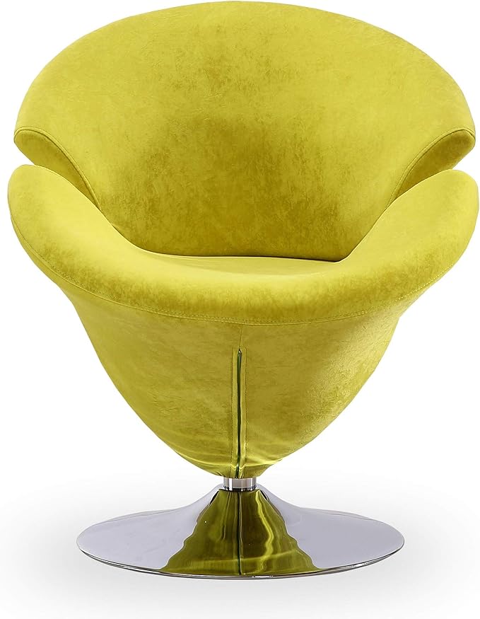 Manhattan Comfort Tulip Swivel Accent Chair - Image 6