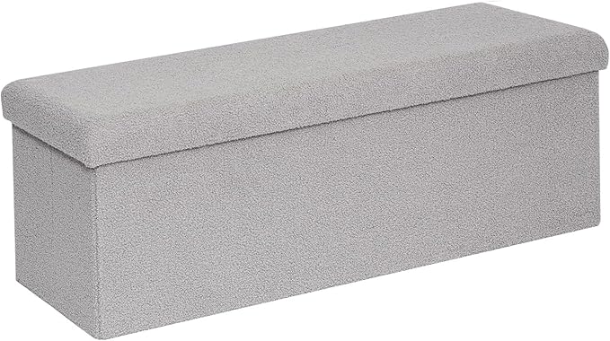 43 Inches Storage Ottoman Bench by CAIPINFUL