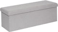 43 Inches Storage Ottoman Bench by CAIPINFUL
