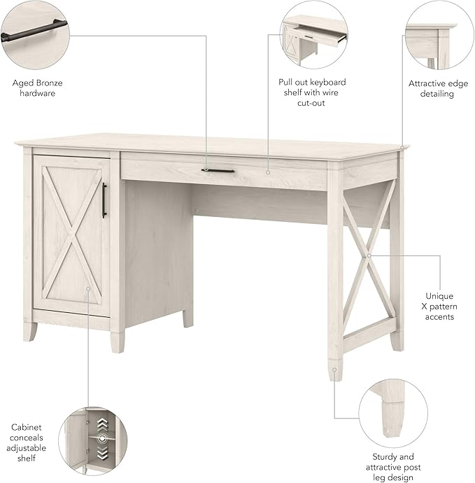 Bush Furniture Key West Computer Desk - Image 5