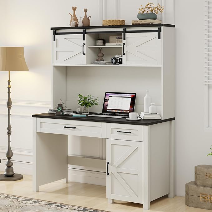 Farmhouse 47" Executive Desk, Computer Desk - Image 6