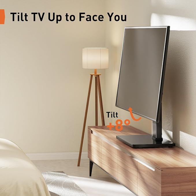 Perlegear Universal Swivel TV Stand - Image 7