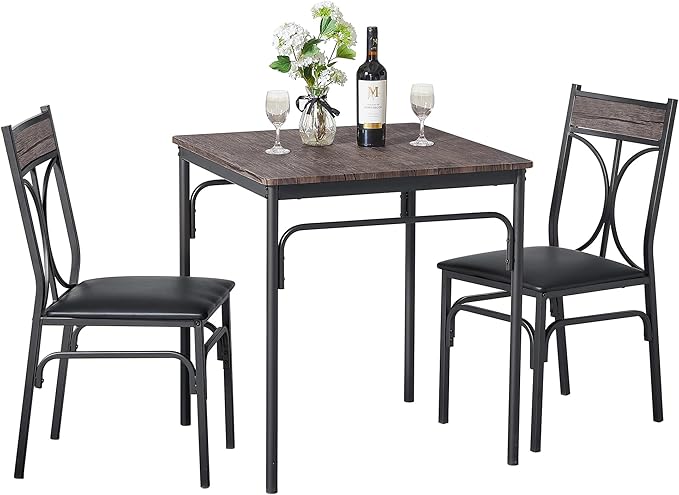 VECELO Kitchen Dining Room Table Set by VECELO